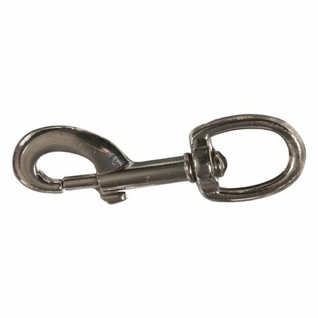 BEN-MOR CABLES Snap Lock Swivel Brass 3-1/2in 70864